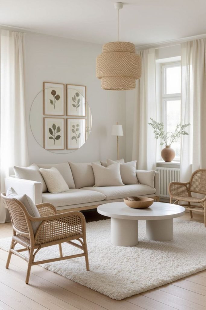 Beige Living Room