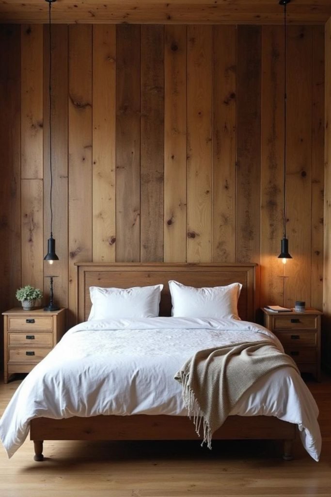 Birch Wood Bedroom