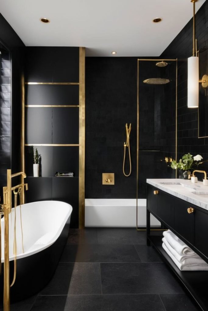 Black Porcelain Tiles