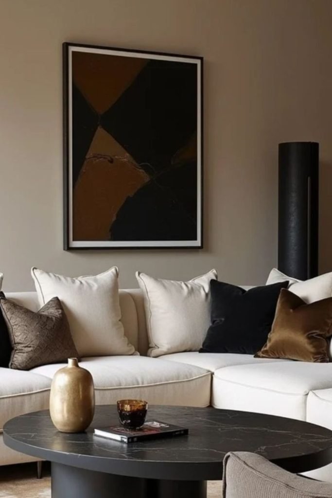 Black Textured Walls