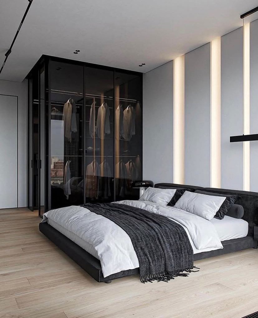 Black White Bedroom
