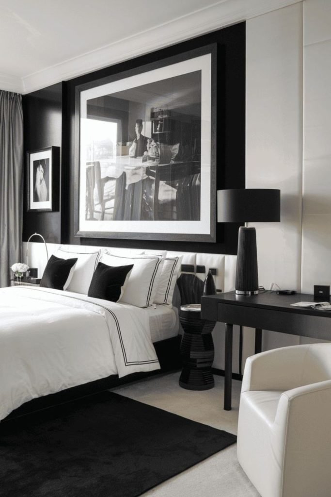 Black White Bedrooms