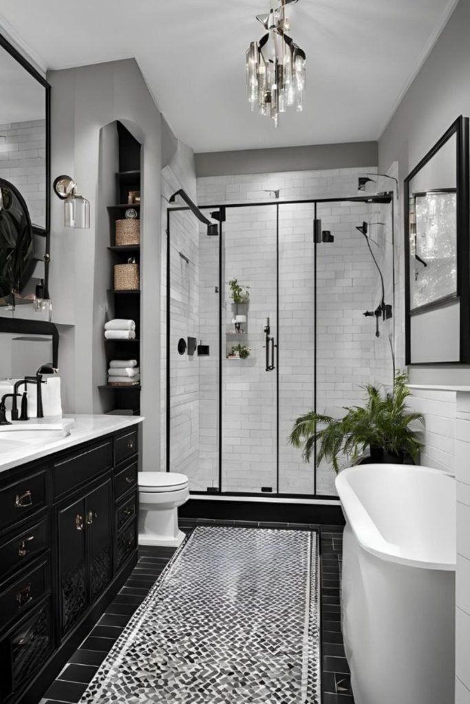 Black White Geometry