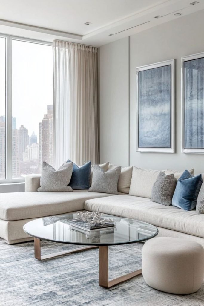 Blue Gray Minimalist