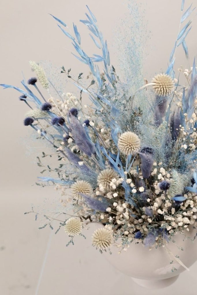 Blue Thistle Arrangement