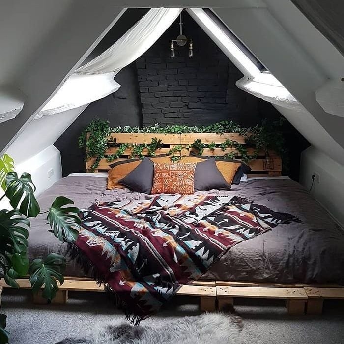 Bohemian Attic Bedroom