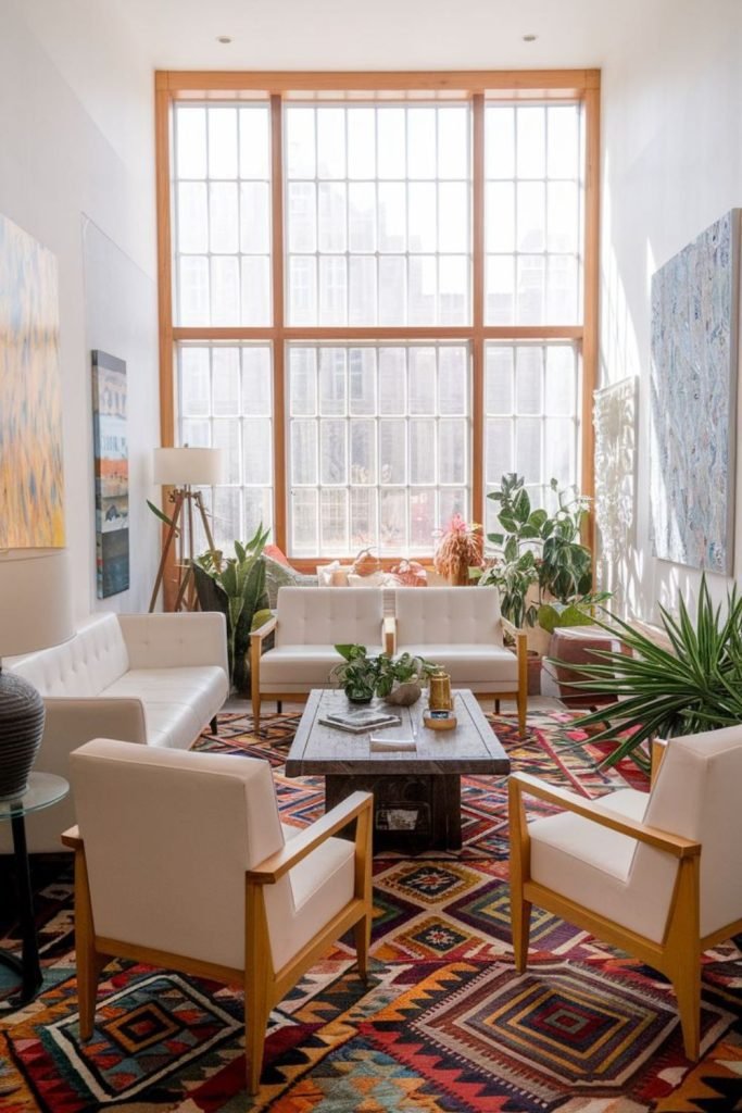 Bold Rectangle Hallway