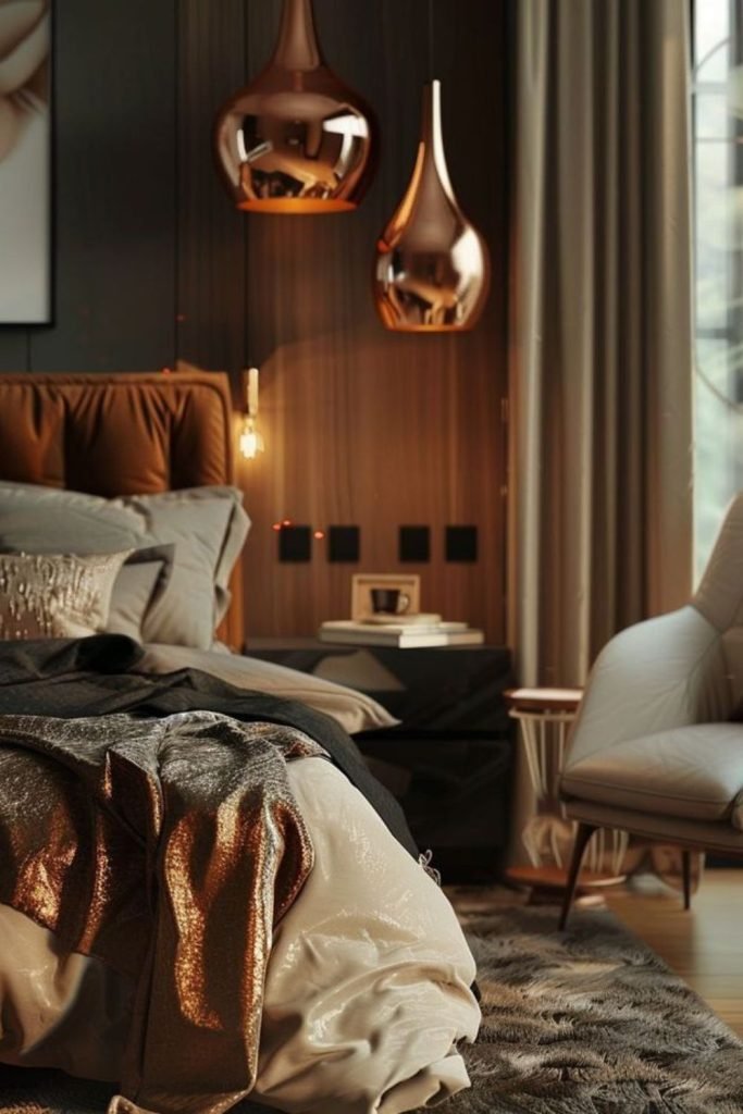 Bronze Bedroom Textures
