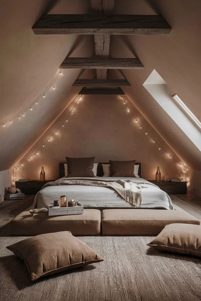 Brown Gradient Bedroom