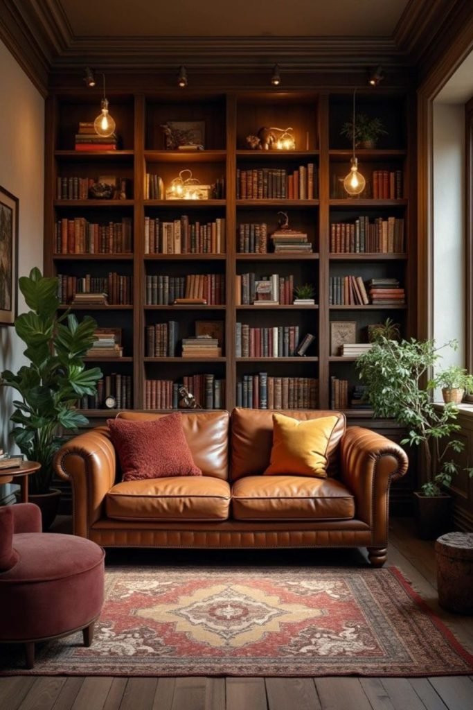 Brown Leather Loft