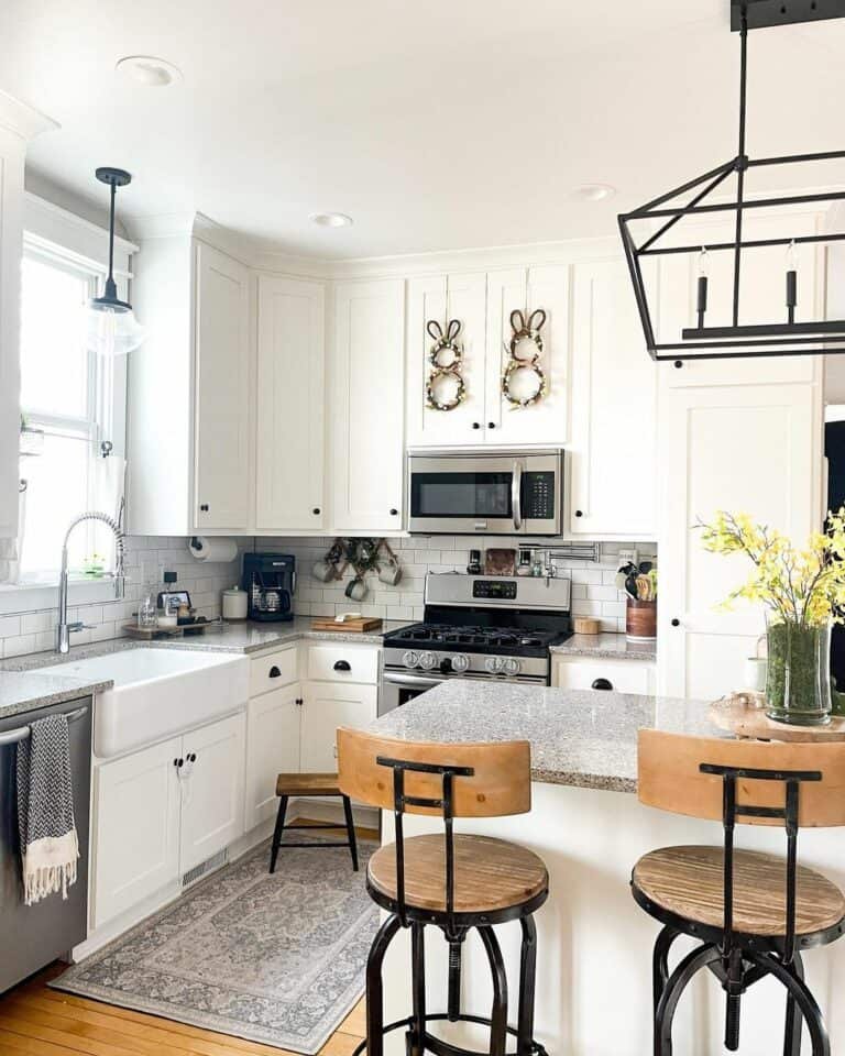 Bunny Cabinet Wreaths