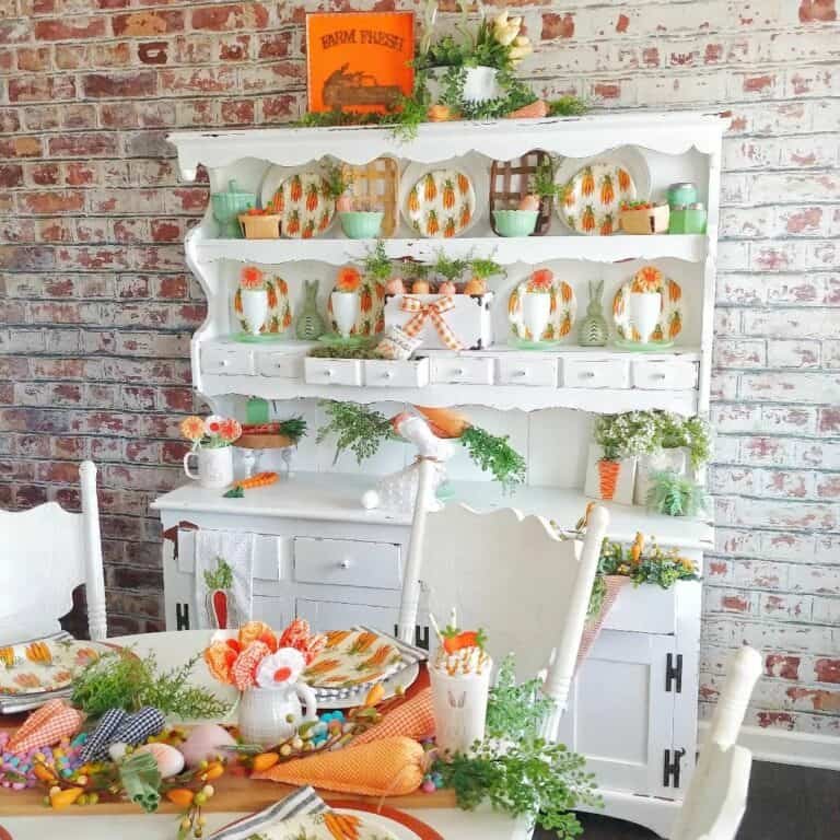 Carrot Plate Display