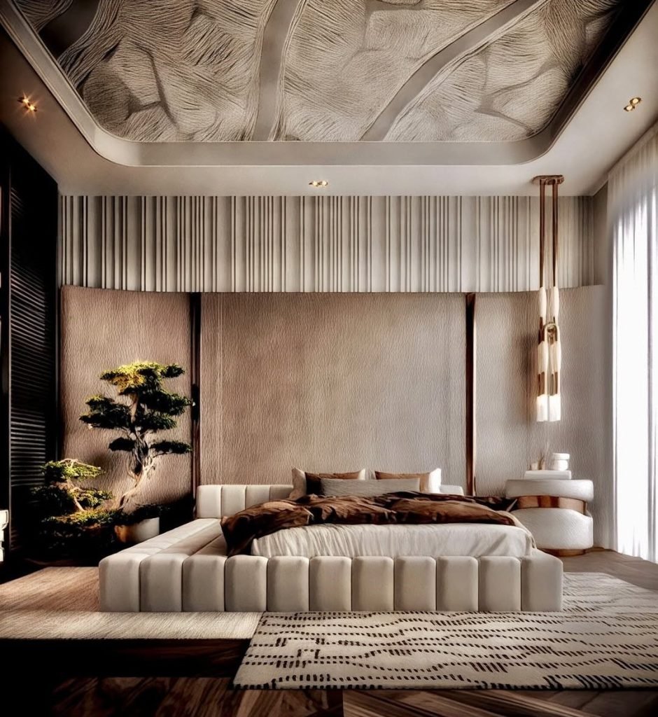 Carved Relief Ceiling