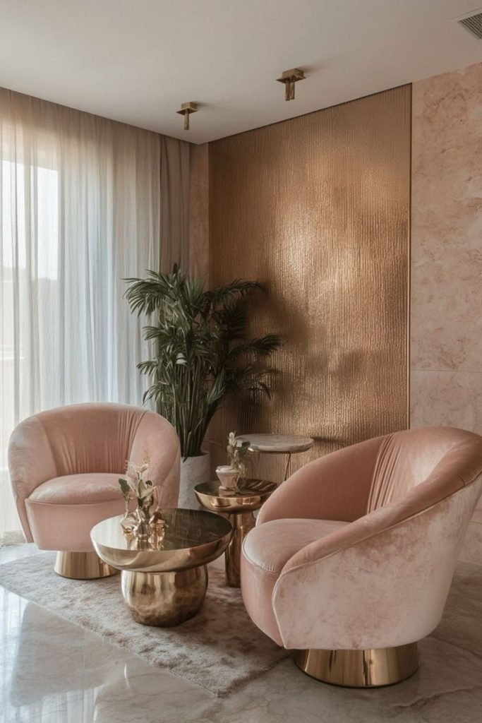 Champagne Bedroom Design