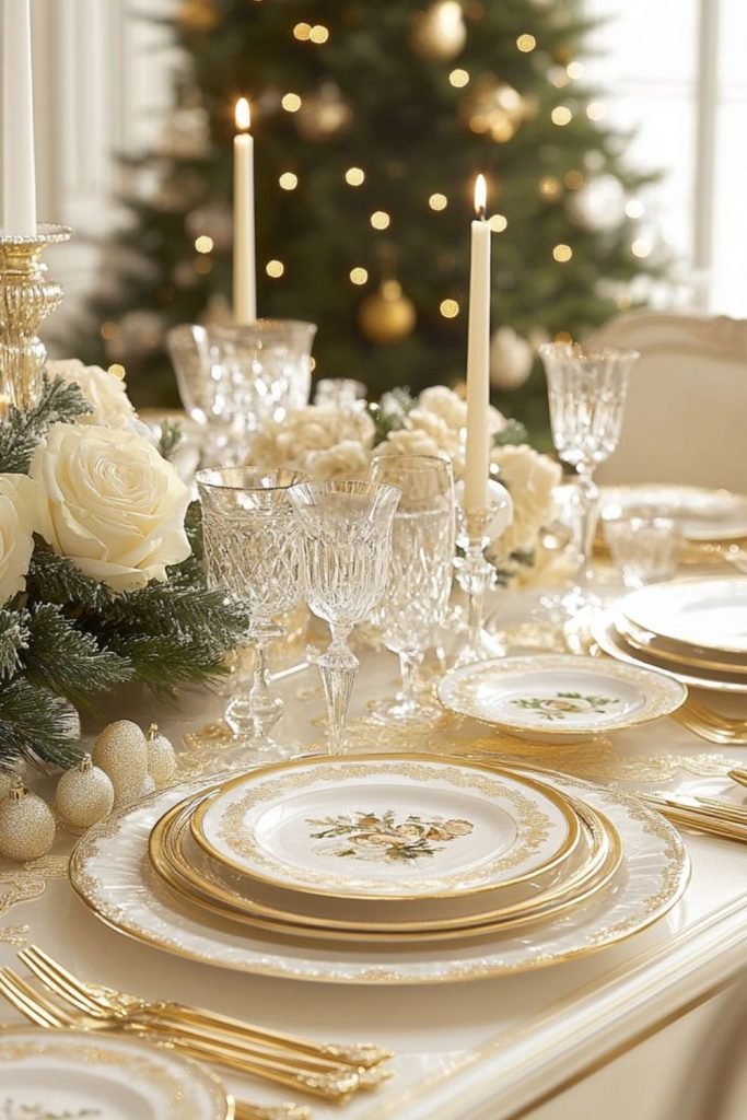 Champagne Gold Table