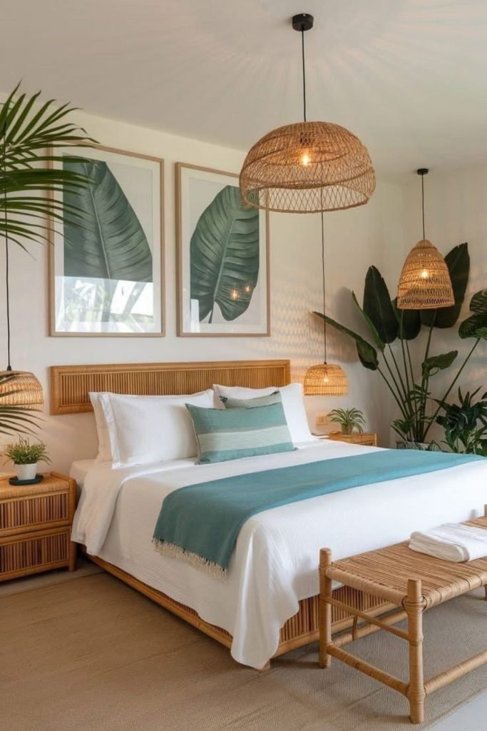 Coastal Blue Bedroom