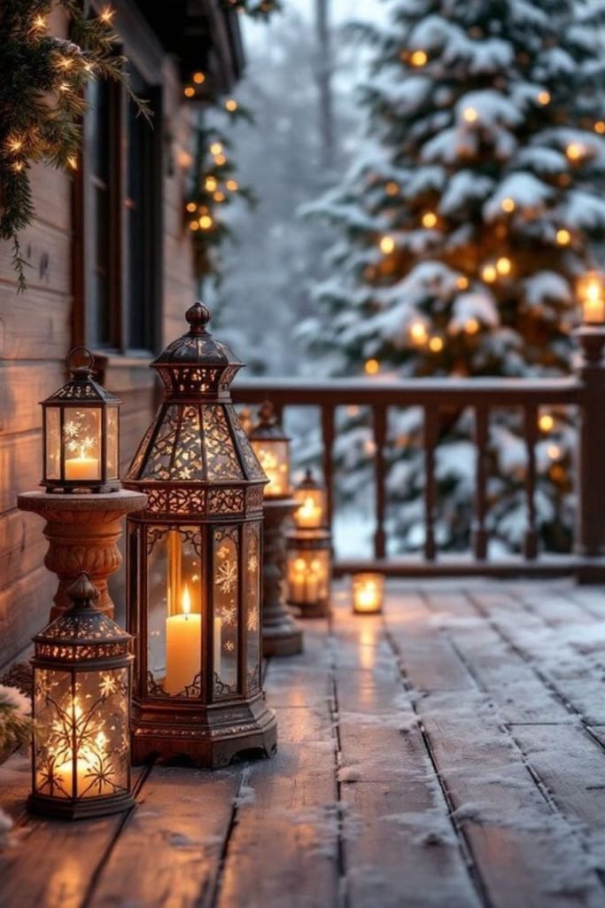 Cocoa Winter Porch