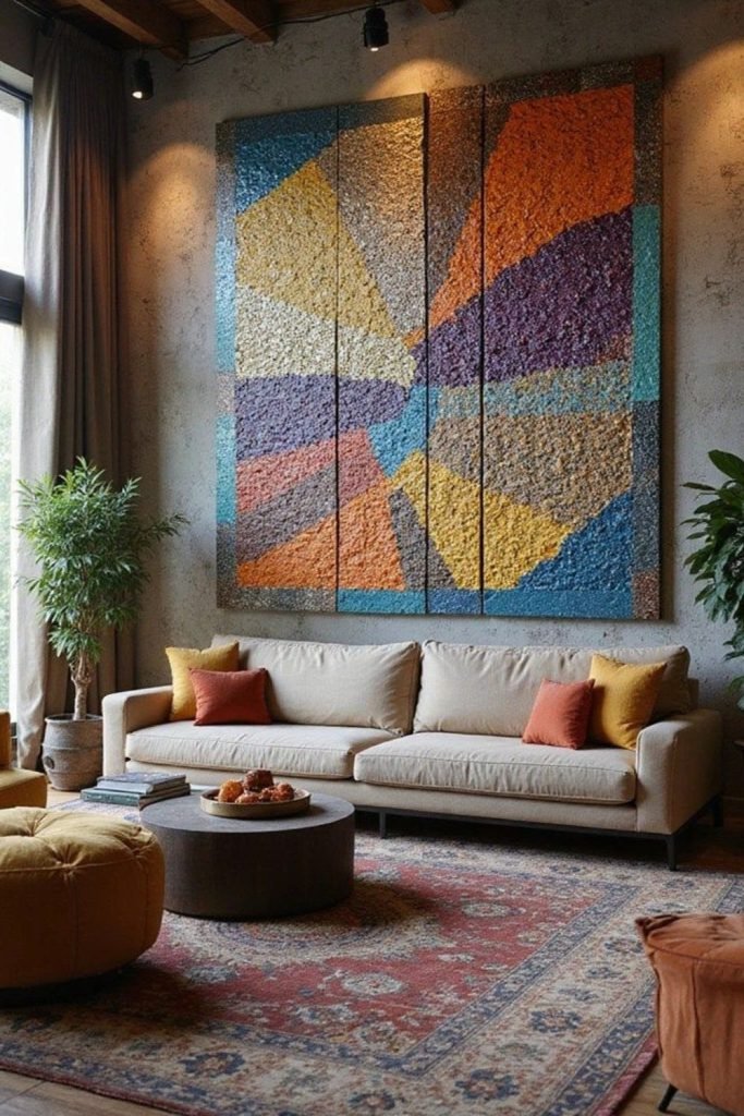 Colorblock Art Panels