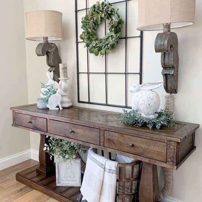Console Table Styling