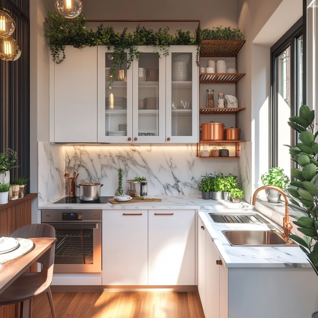 Copper Plant Display