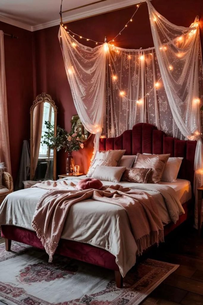 Dark Rose Bedroom