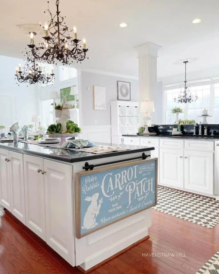 Easter Kitchen Display