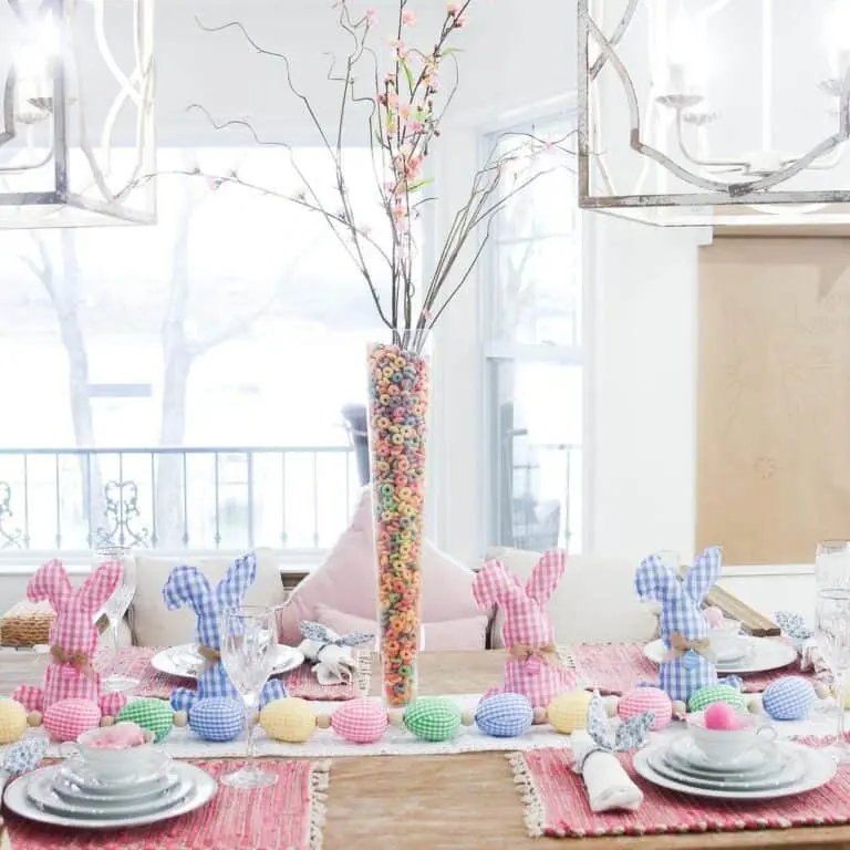 Easter Rabbit Centerpiece