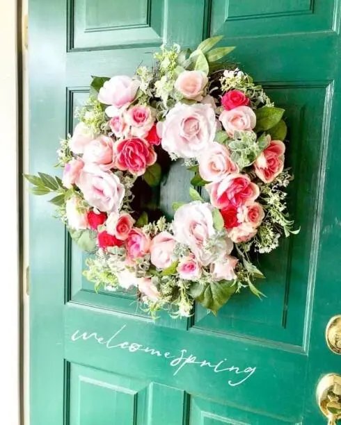 Emerald Door Wreath