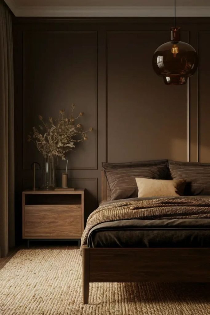 Espresso Brown Walls