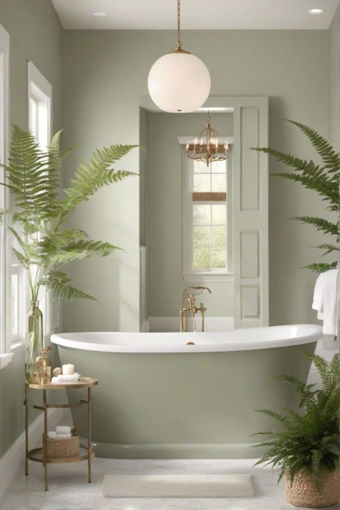 Fern Bathroom Decor