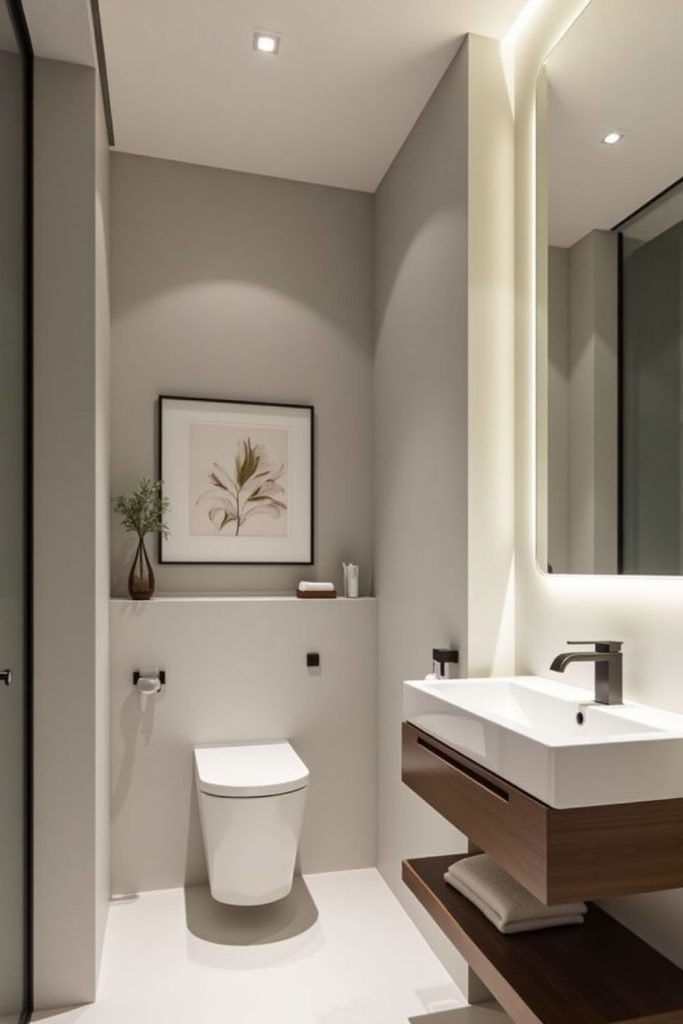 Floating Toilet Lighting