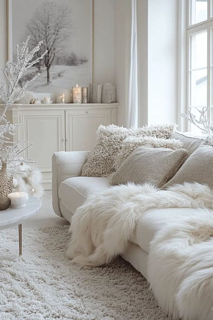 Floating White Furniture