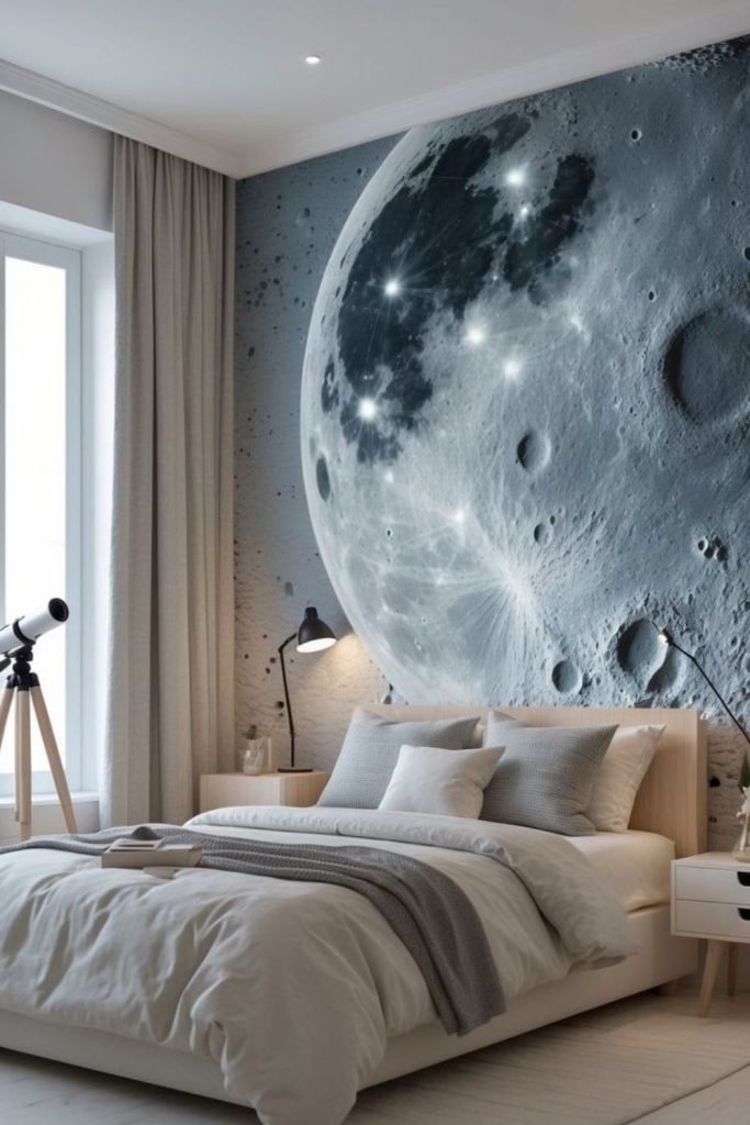 Galaxy Ceiling Bedroom
