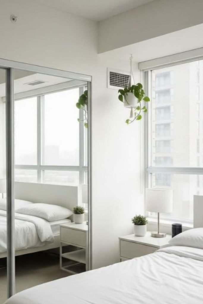 Glass Bedroom Furniture