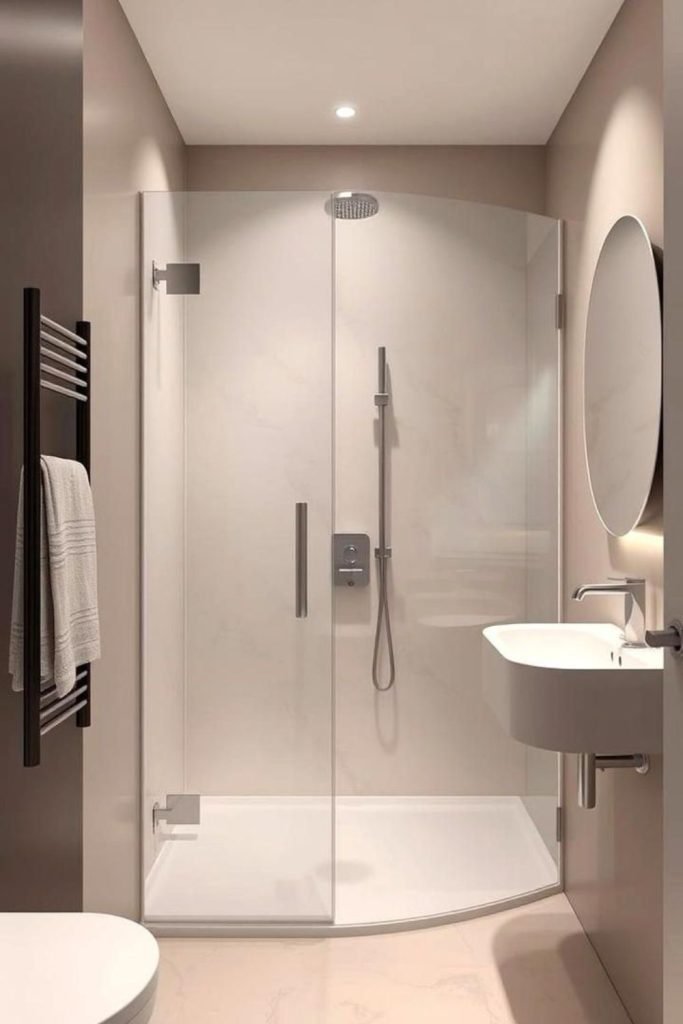 Glass Shower Enclosure