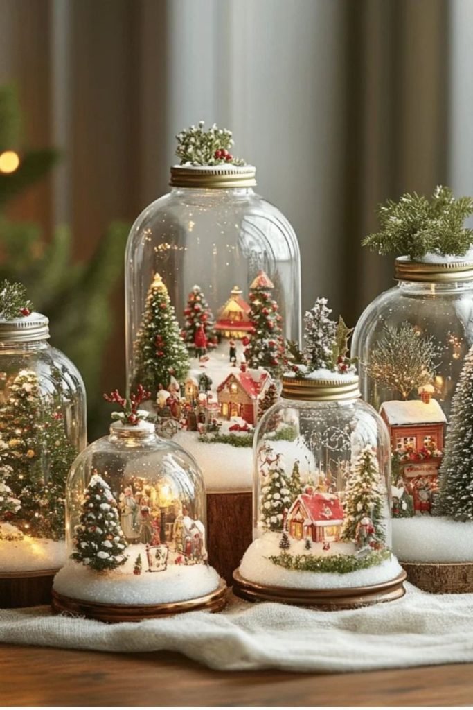 Glass Snow Globes