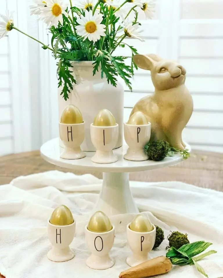 Golden Easter Display