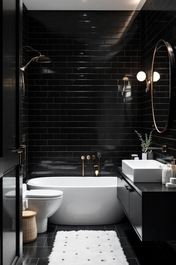 Graphite Gray Bathroom