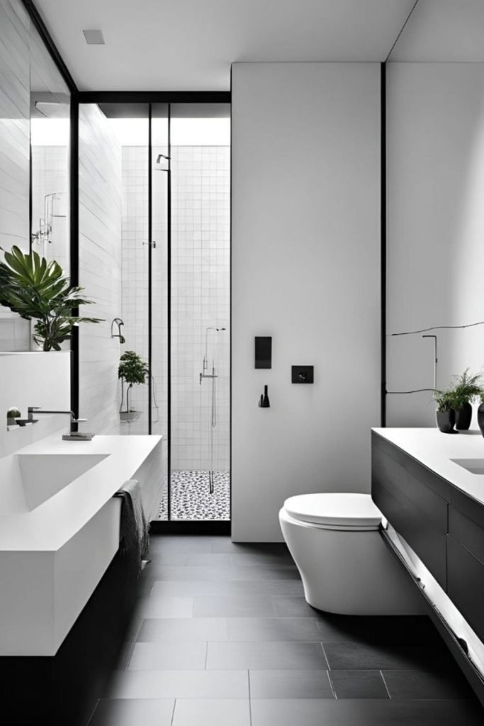 Gray and White Tiles