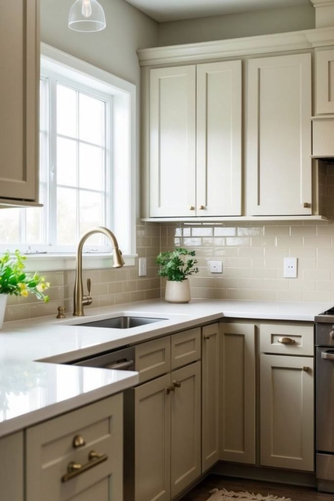 Gray Pebble Cabinets