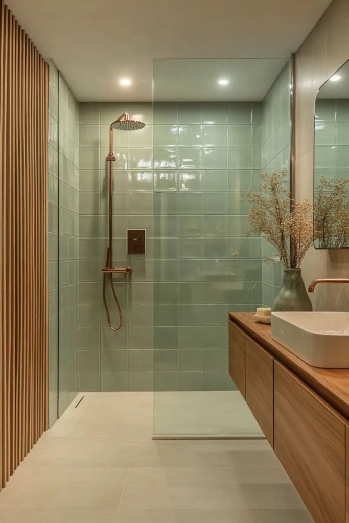 Green Mosaic Wetroom