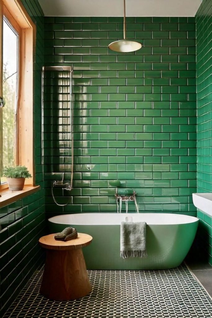 Green Tile Nook