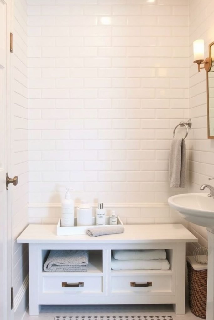 Hidden Storage Benches