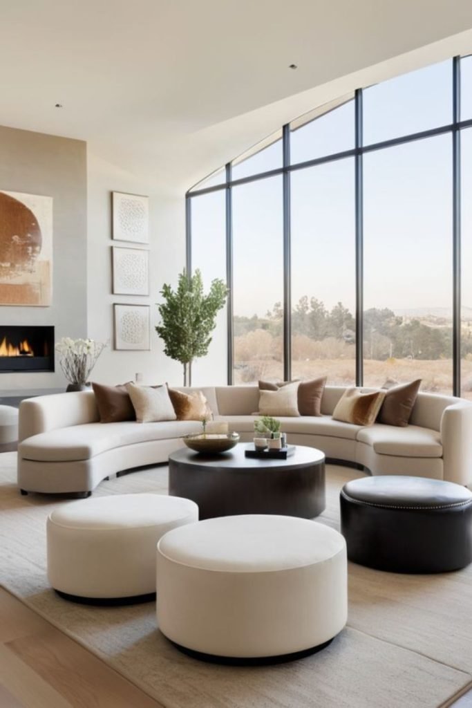 High Ceiling Seating