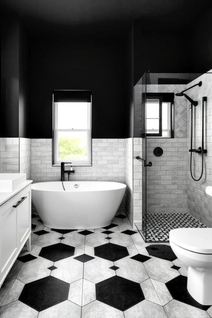 Industrial Concrete Bathroom