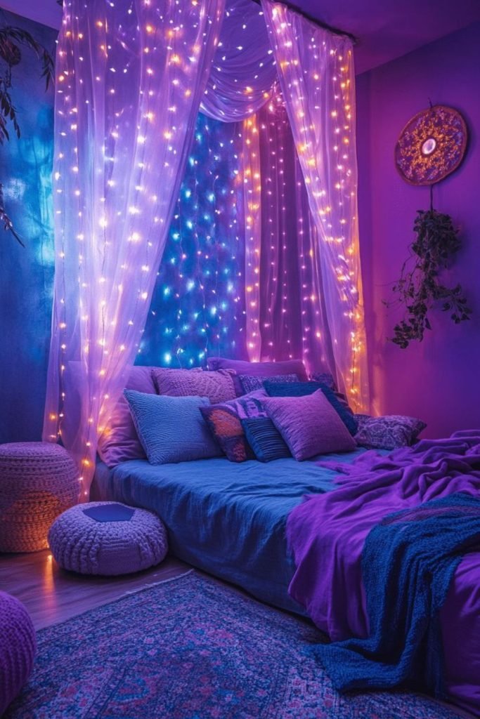 Iridescent Panel Room