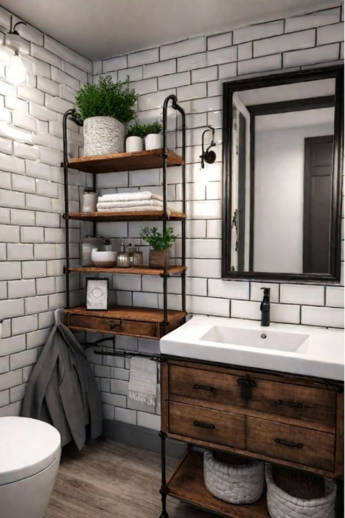 Iron Pipe Shelves