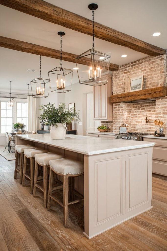 Ivory Walnut Kitchen