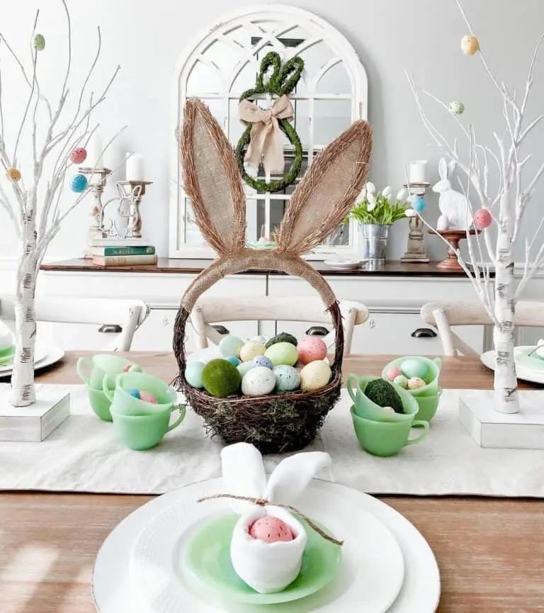 Jadeite Easter Dishes