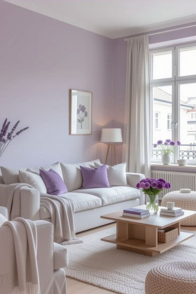 Lavender Country Room